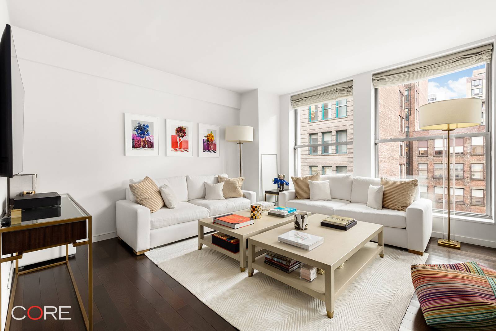 Immaculately designed with a modern aesthetic, 27 West 19th Street, 9th Floor, boasts unobstructed light from oversized windows from three exposures, with two bedrooms, two bathrooms and high ceilings amongst ...