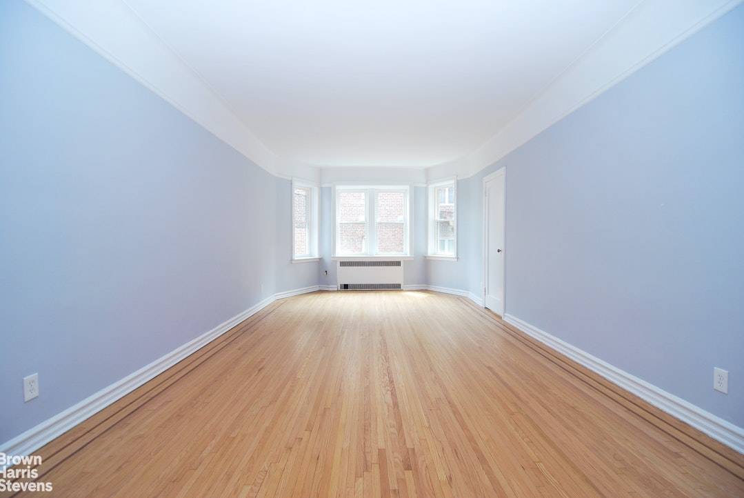 Expansive and totally renovated 1BR with formal dining area plus eat in kitchen.