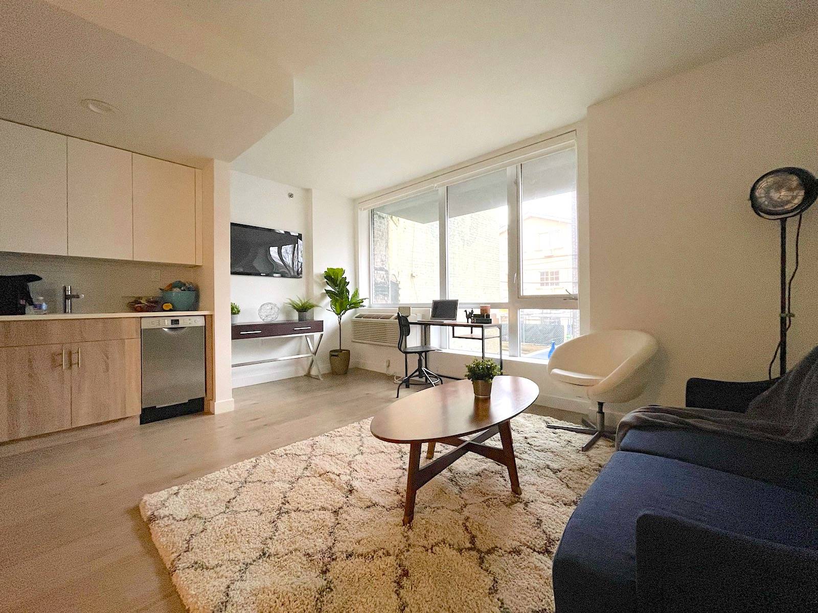 Sign a contract by April 30th and receive 6 months of common charges free Surround yourself in all new everything in this beautifully designed one bedroom, one bathroom condominium in ...