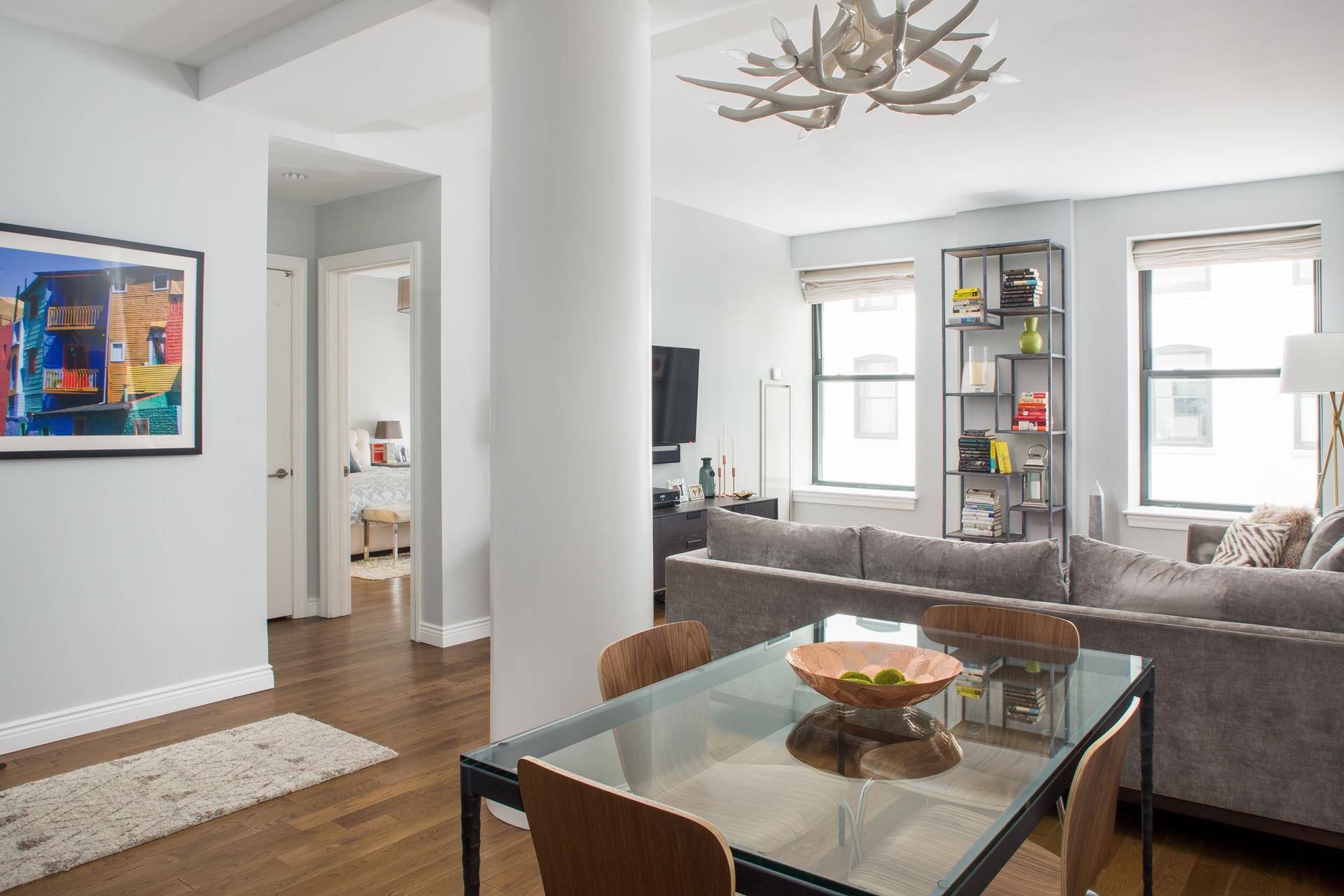 Situated right on Madison Square Park is this gracious 1 bedroom, 1.