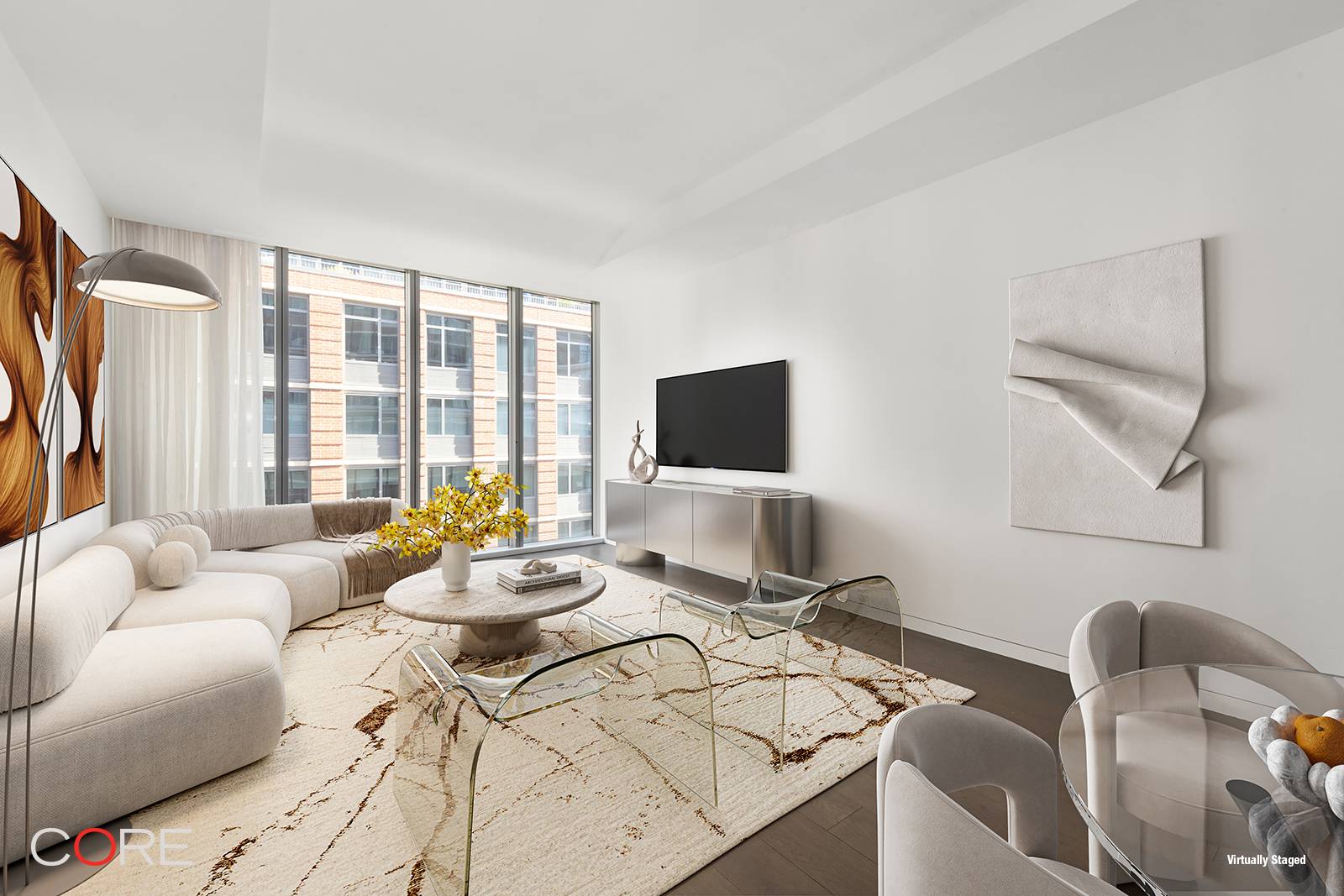Presenting the opportunity to live in Zaha Hadid s 520 West 28th, is this 1, 717 SF, two bedroom, two and a half bathroom home in West Chelsea.