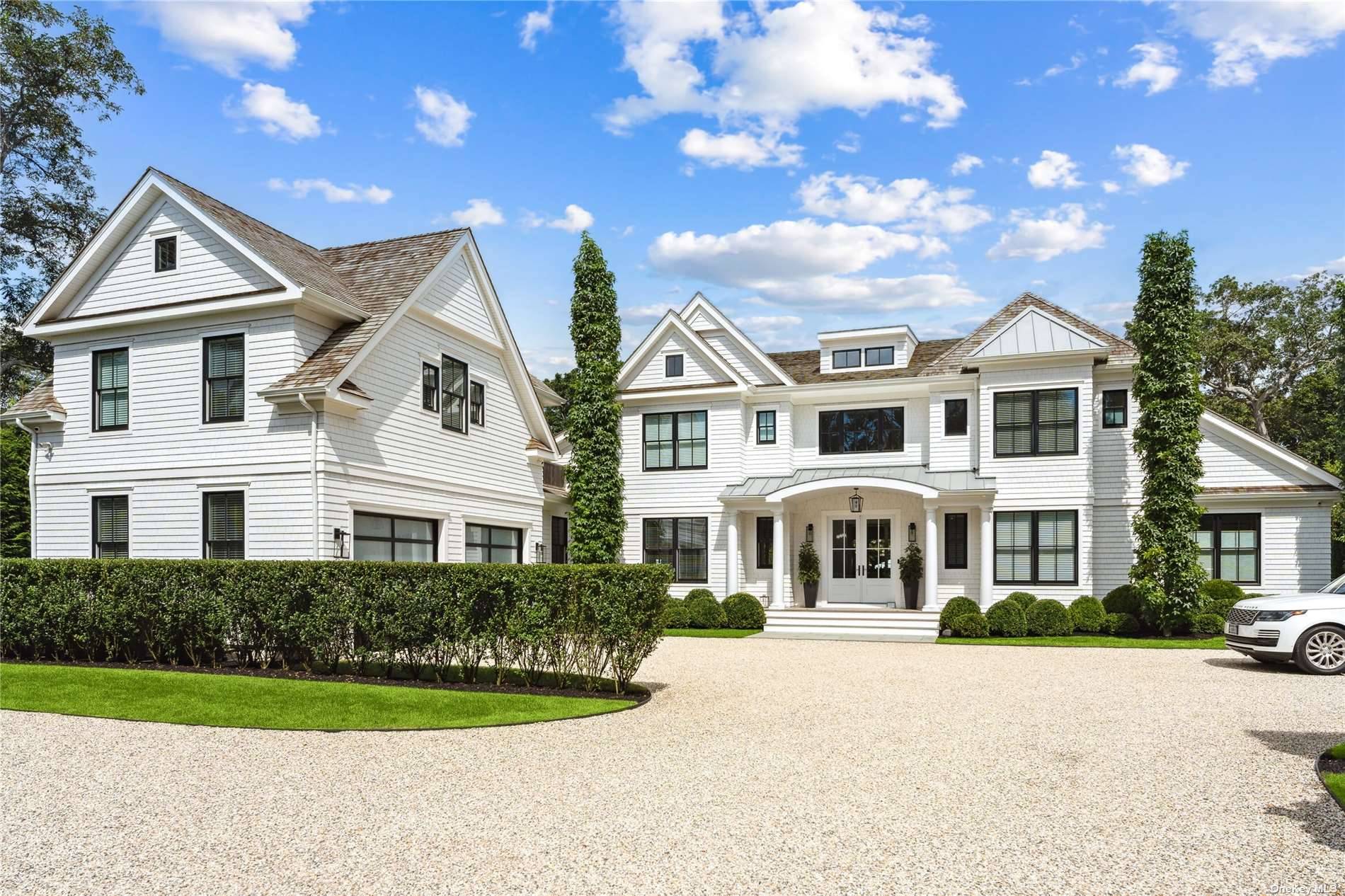 In the heart of Westhampton Beach Village, 250 Mill Road is perfectly designed for luxury, comfort and privacy.