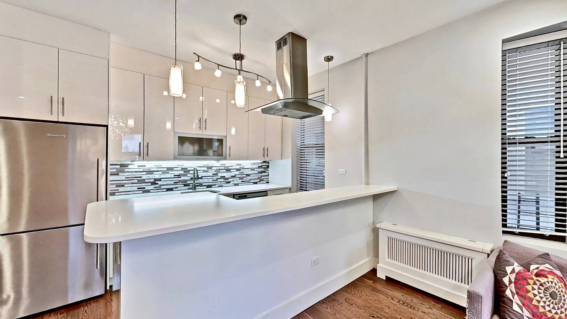 All showings are by appointment only with Covid Disclosures signed prior to confirmation Fully Renovated Pre War Condo in Booming Washington Heights !