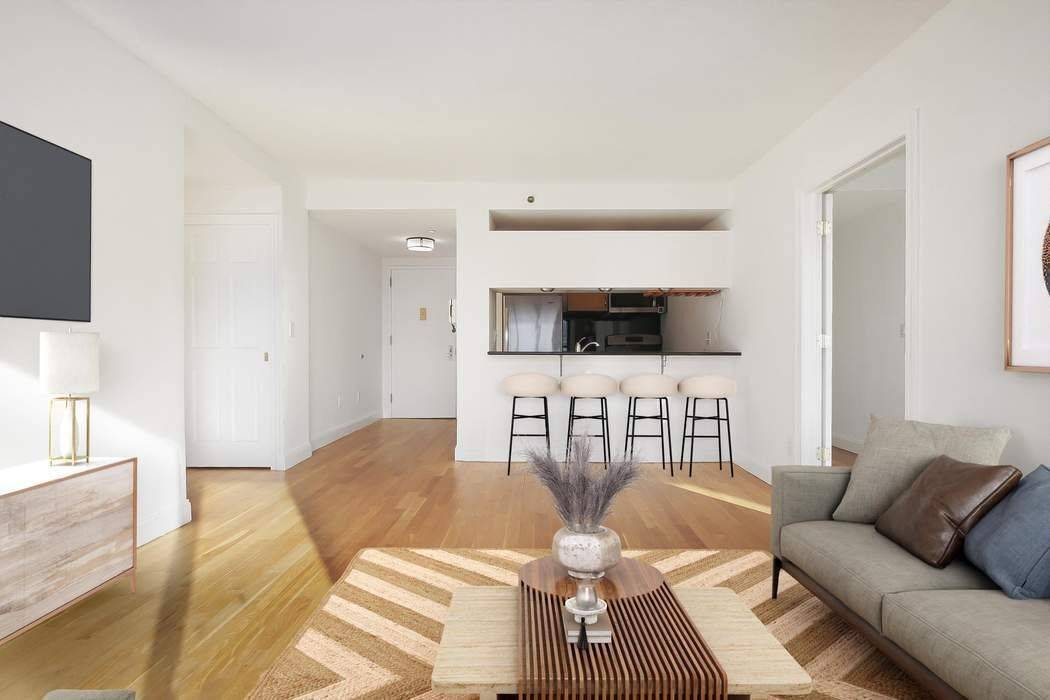 Experience unparalleled city living in this high floor spacious two bedroom two bathroom apartment at the prestigious Nolita Place Condominium, ideally located where Spring Street meets Bowery.