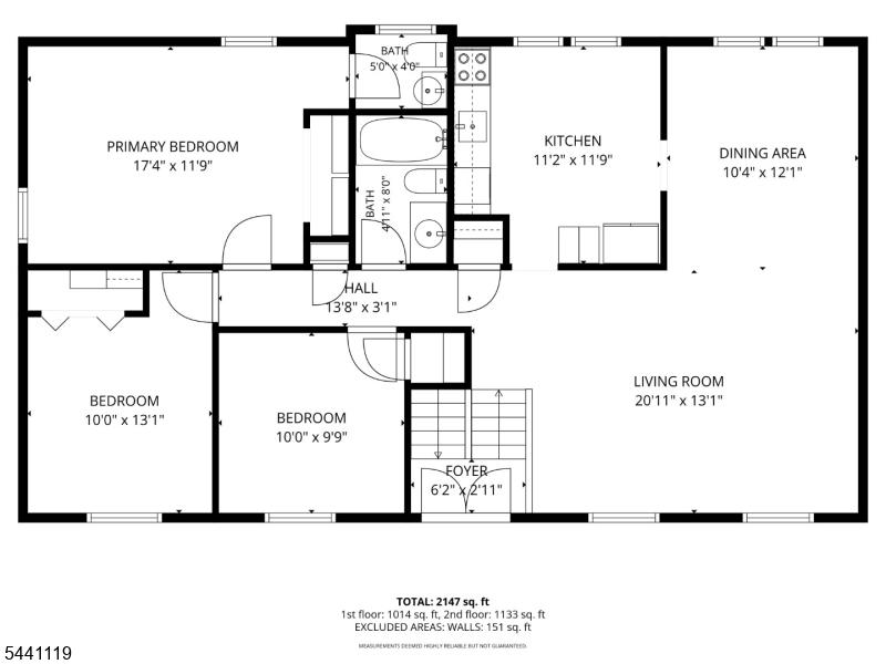1st Level Floorplan