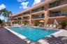 Heated community pool and hot tub