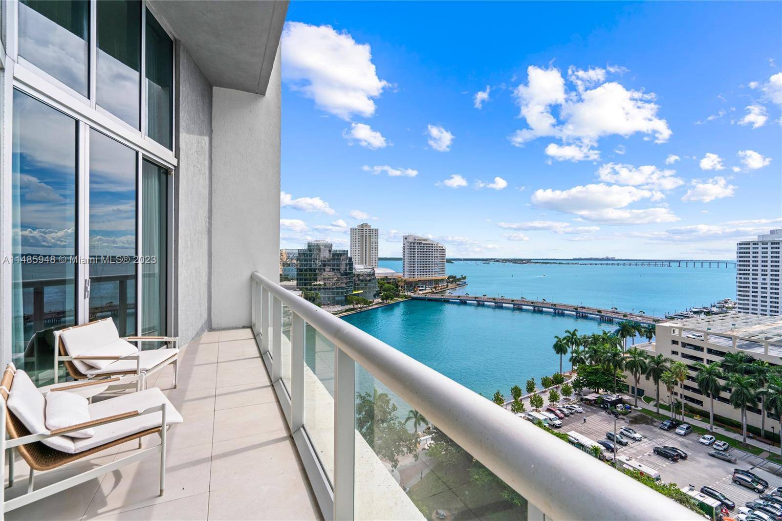 Most desirable, High ceiling 1 Bed 1 Bath Available For Rent in Icon Brickell, Tower II Tastefully furnished well equipped.