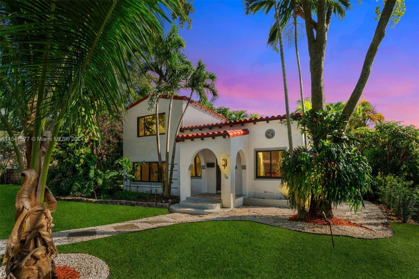 Immerse yourself in the essence of Miami Shores with this Mediterranean villa, nestled in the heart of the community.