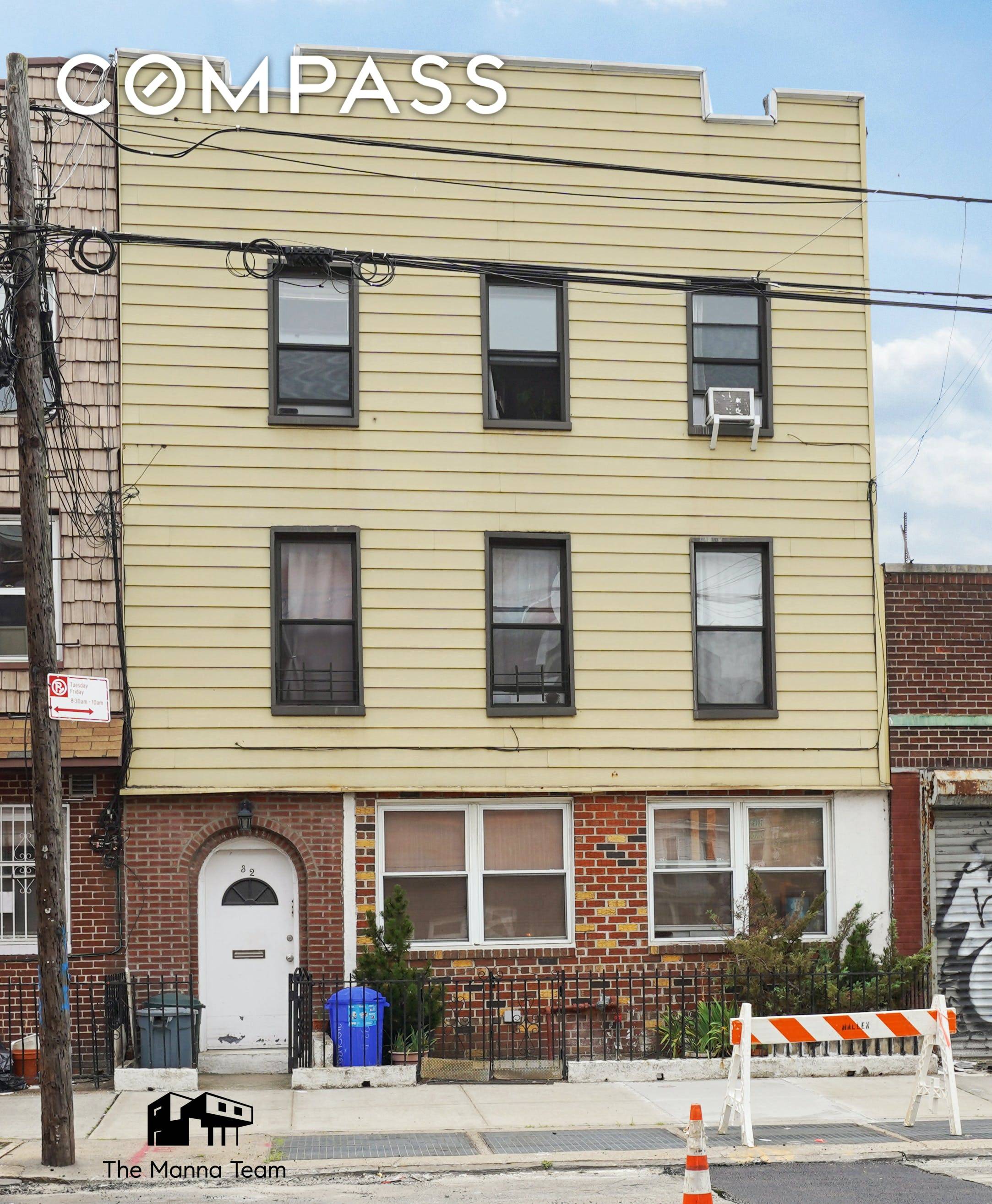 Introducing 32 Bushwick Avenue Prime Williamsburg Development Site Currently consisting of a 2, 931 sqft 3 family house with full basement that can easily be renovated and left as an ...