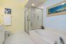 Walk-in shower and tub