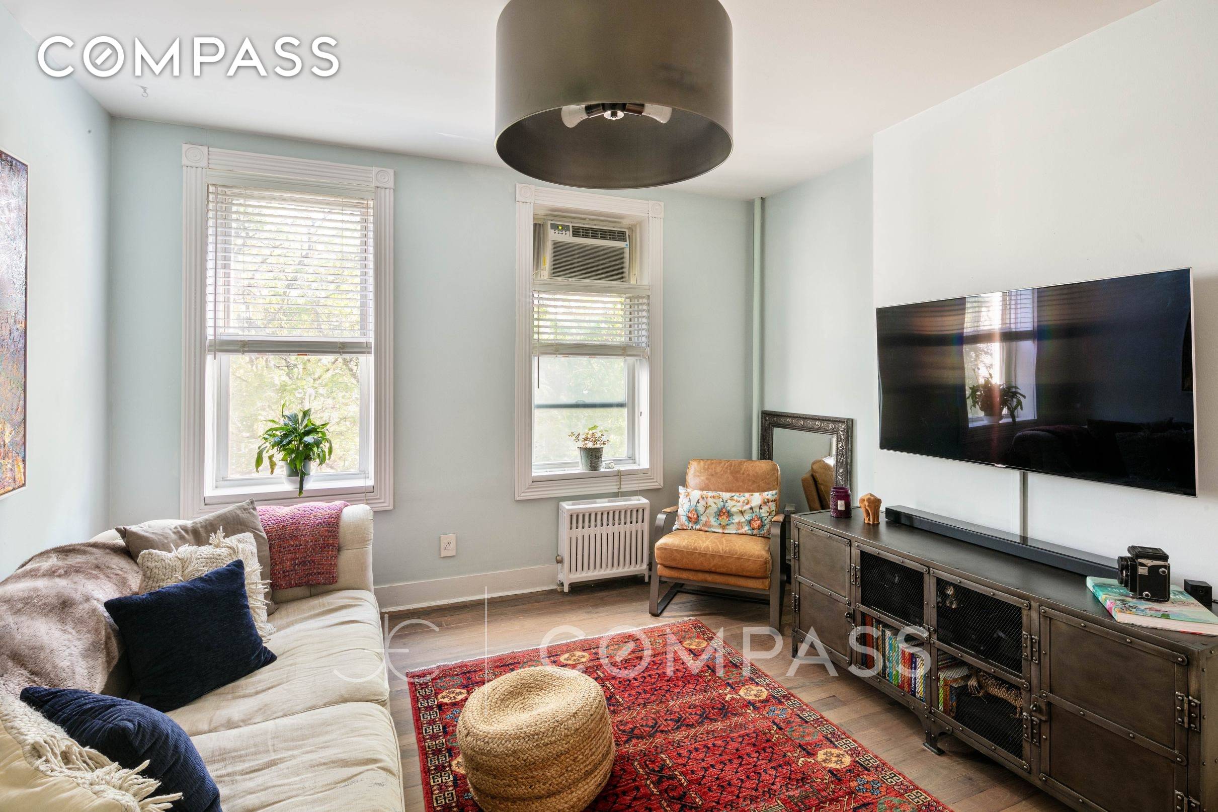 Stunning two bedroom prewar coop apartment in prime Windsor Terrace South Slope near Prospect Park and Bartel Pritchard Square.