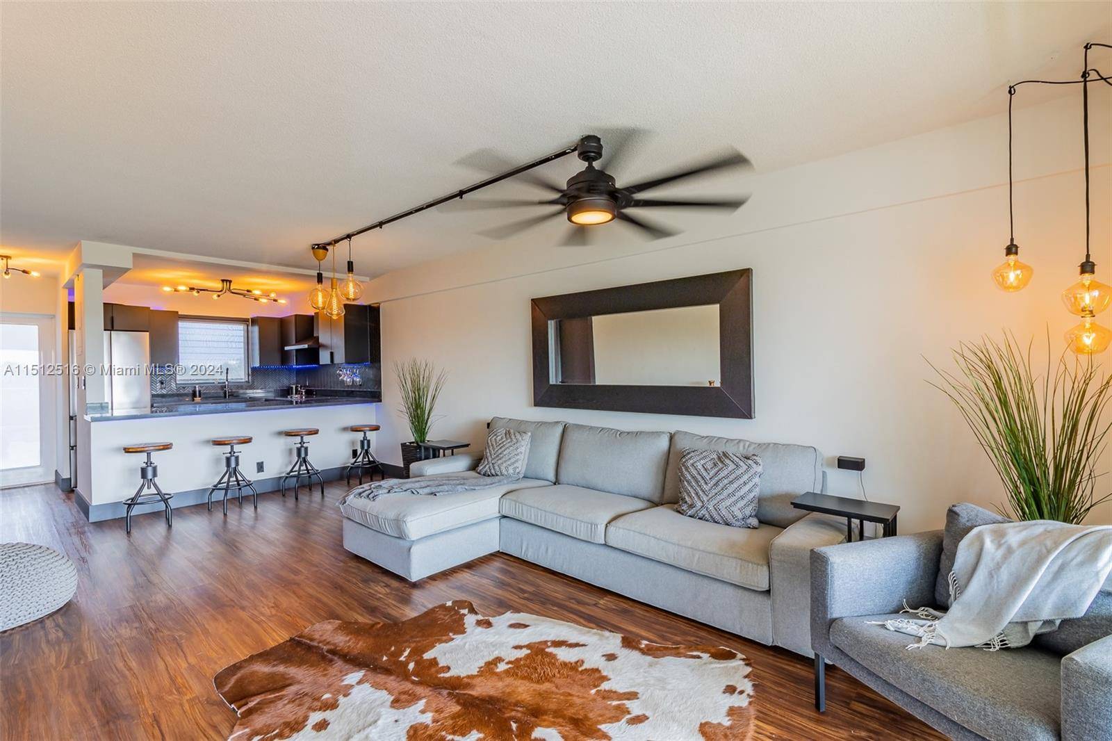 Prime Location ! Located within the opulence of a million dollar neighborhood, this meticulously renovated 2 bed, 2 bath unit offers a poolside view and picturesque waterfront scenery.