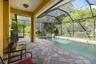 Covered outdoor entertaining area