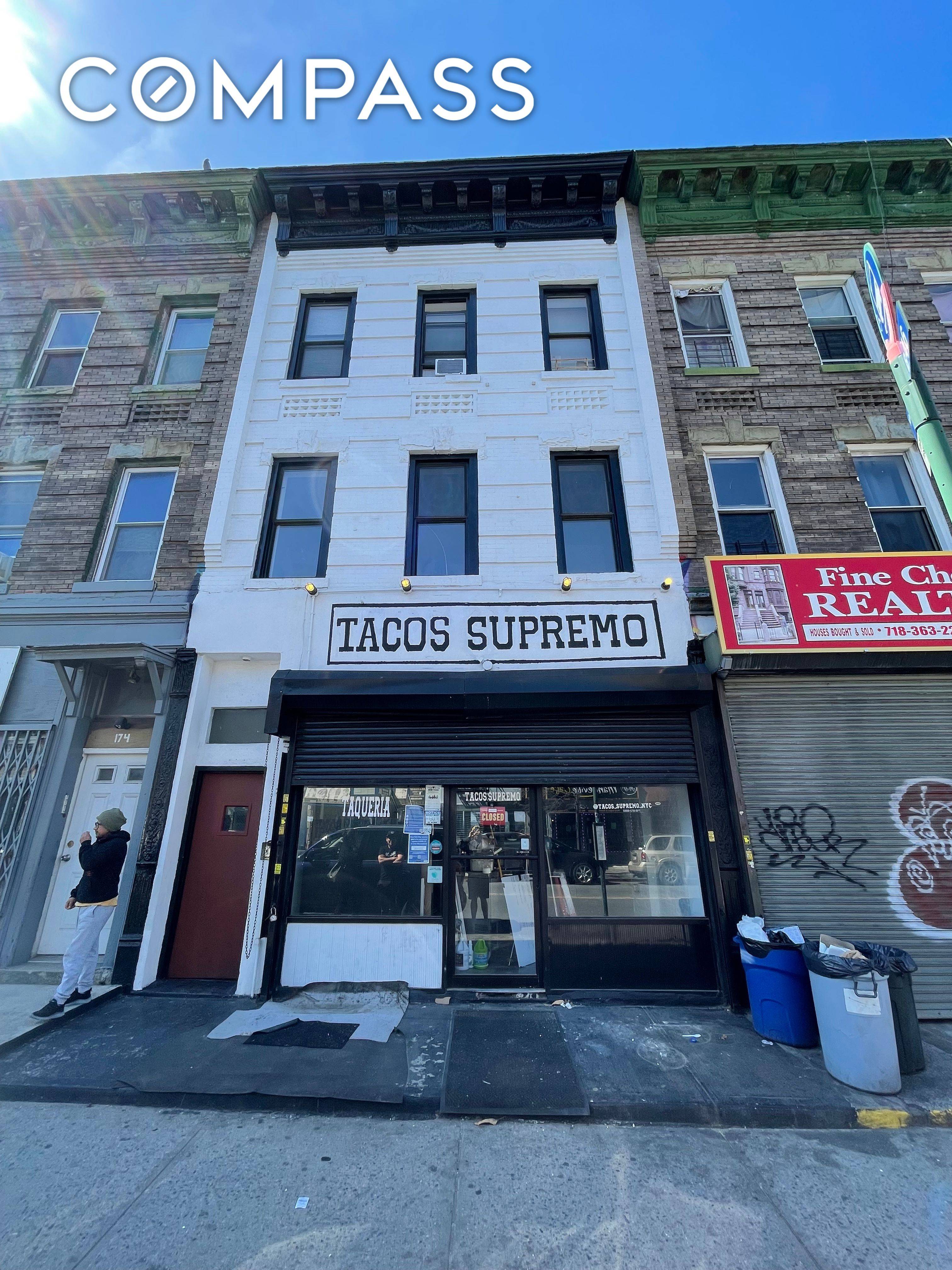 Mixed use building for sale in Crown Heights.