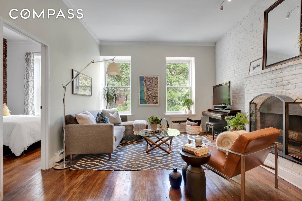 Spectacular bright amp ; sunny, mint condition, pre war classic West Chelsea brownstone one bedroom.