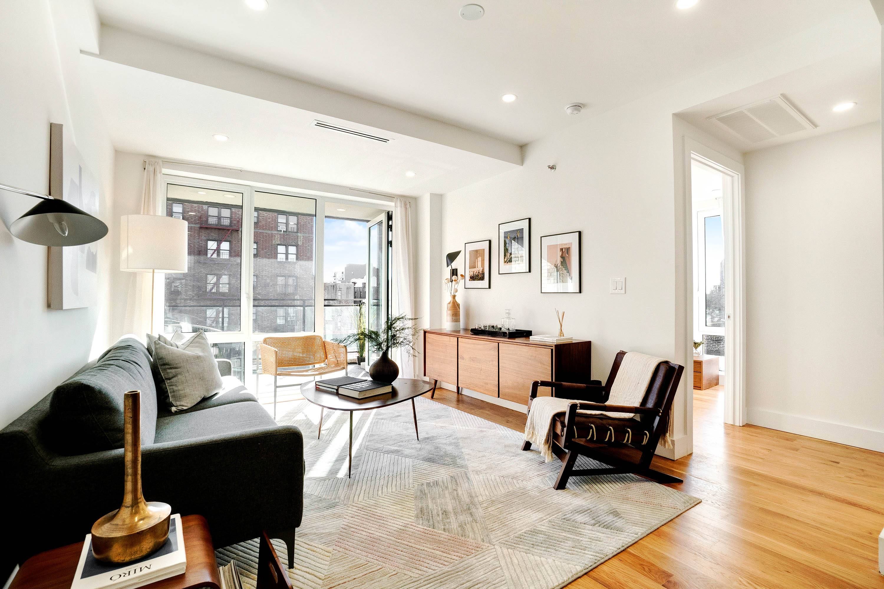 No Fee 3 Bed 2 Bath The Cambridge located at 2155 Caton Ave is a finely detailed 30 unit boutique rental building in Prospect Lefferts Garden, Brooklyn.