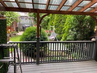 This hidden gem of an apt is everything you need in an apt, Private deck, outdoor space, modern kitchen and bath, new floors, ceilings and floors.