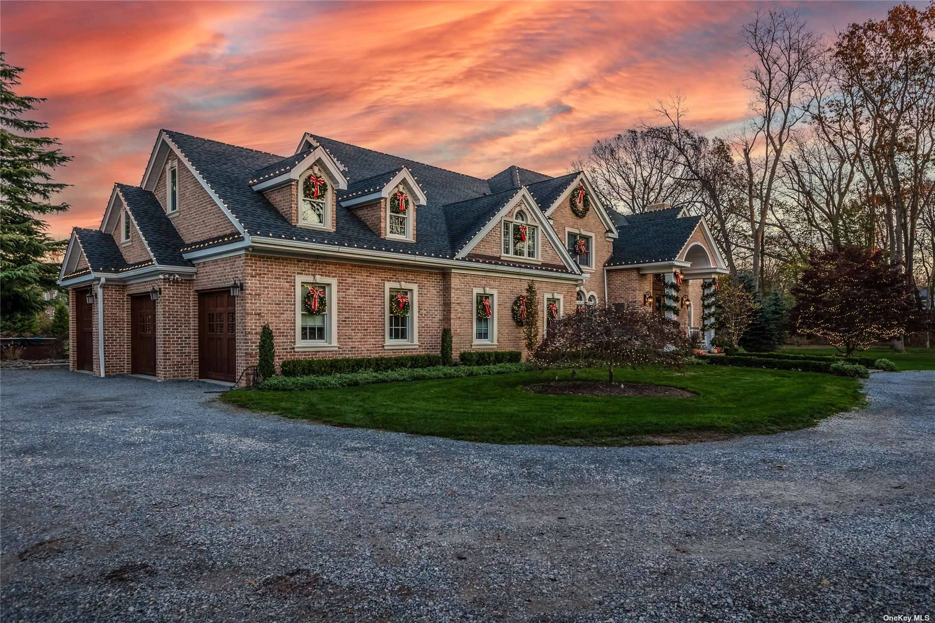 This magnificent Colonial with Country Club yard is on 2.