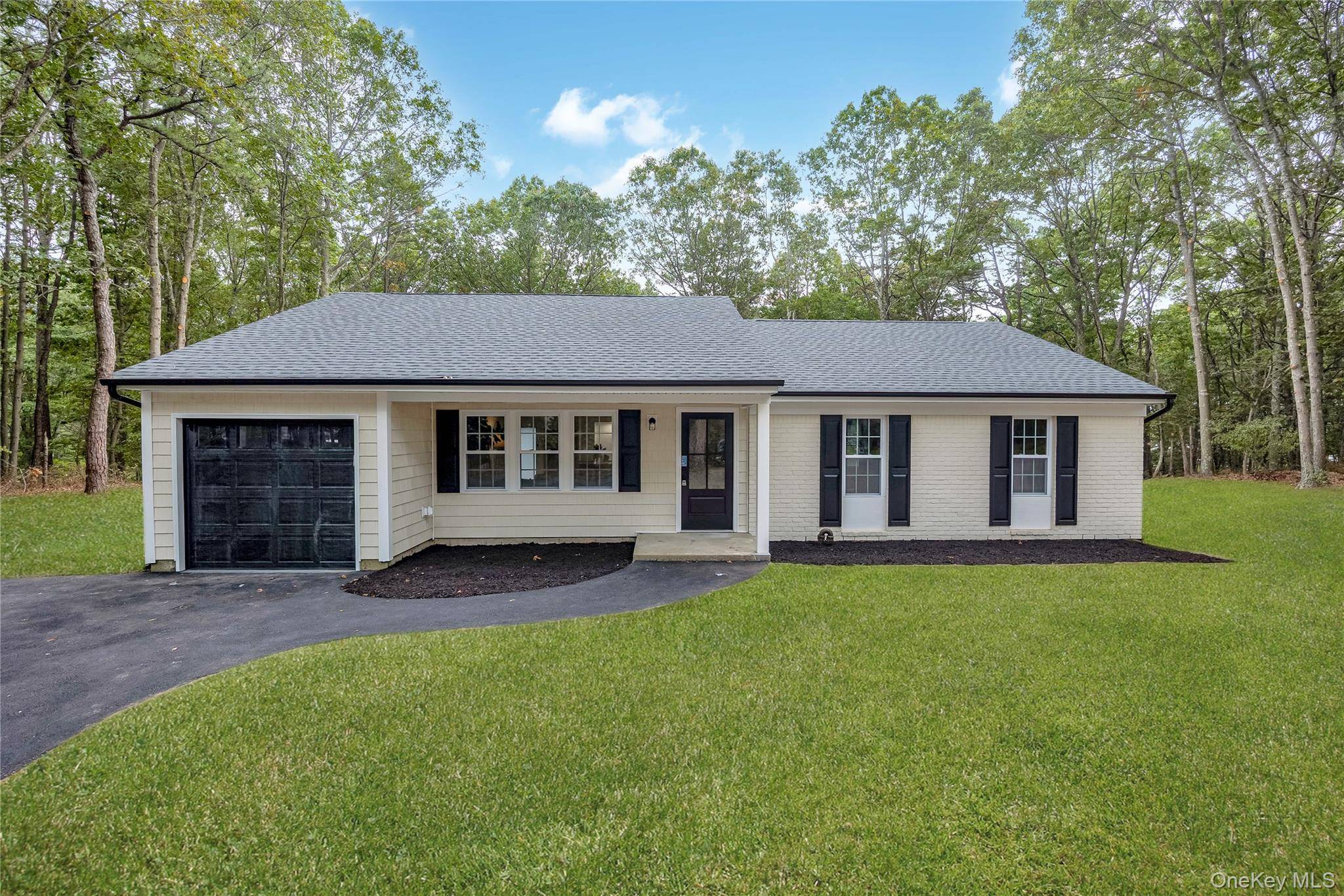 Beautifully Renovated Ranch in Ridge on over 1 acre Move right into this fully renovated 3 bed, 2 bath ranch completed in September 2025.