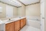 Double Sinks and Tub!