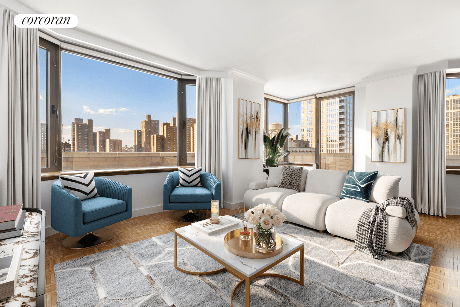 Experience the most valuable 3 Bedroom residence with private outdoor space within the coveted 400 East 90th St.