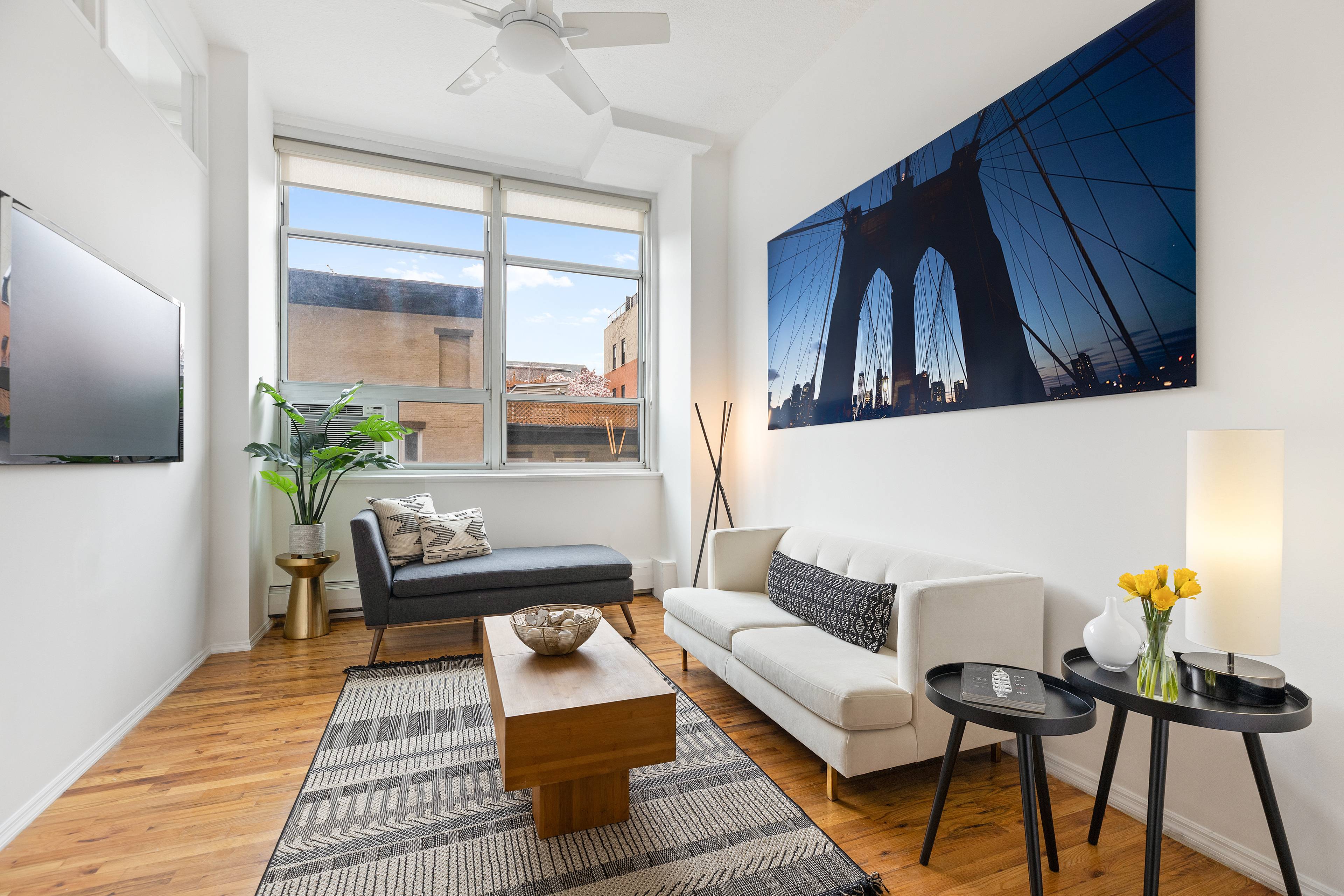 Step in, exhale, welcome to Court Street Lofts the exemplar of Carroll Gardens condo living.