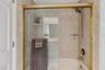 Master shower and tub