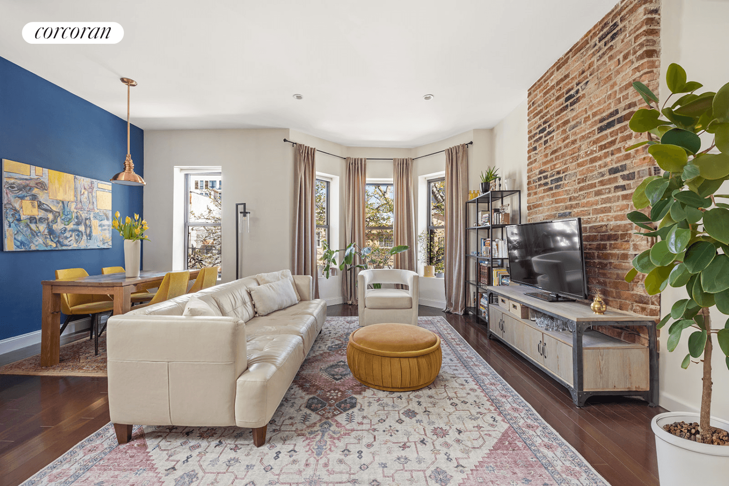 This gut renovated 2 family townhouse is a perfect opportunity to live in a generously appointed townhouse and enjoy monthly rental income in sought after Wingate, Brooklyn.
