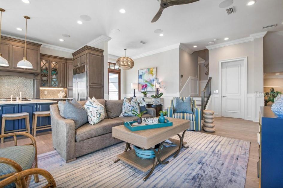 Mid Level living room