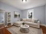 Upper Unit Living Room virtually staged