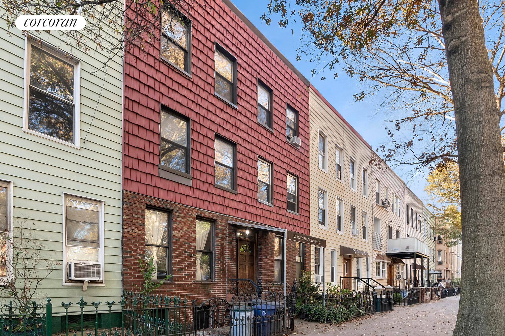 Rare Six Family Greenpoint property, just across the street from McGolrick Park.