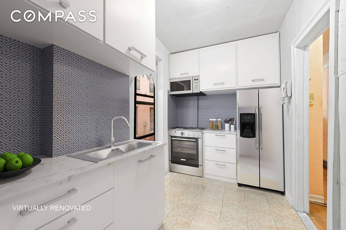 Washington Heights GEM ! A Pre war elevator building with beautiful high ceilings through out.