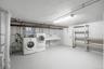 Large basment laundry room.