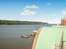 Water view featuring a floating dock
