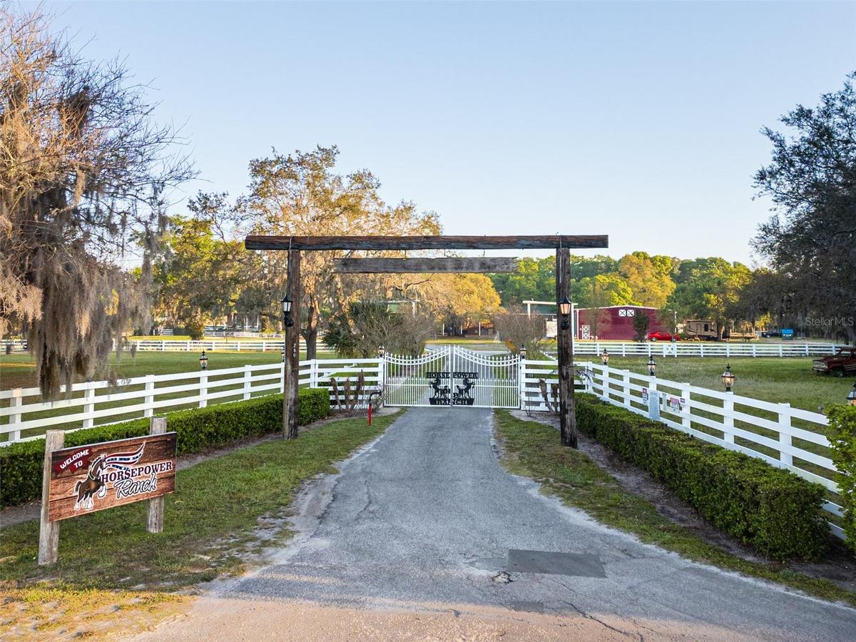 Driveway Entrance