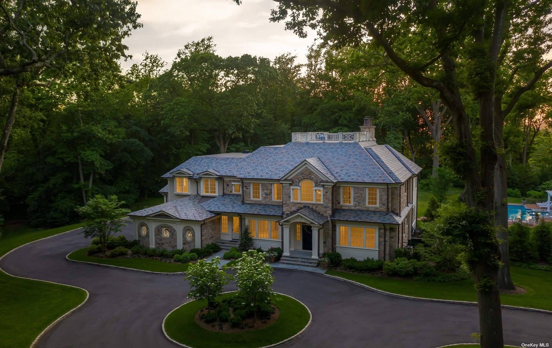 New Construction ! Extraordinary Custom Stone Colonial located in the Prestigious 160 Acre Gated Community of Spring Hill at Old Westbury.