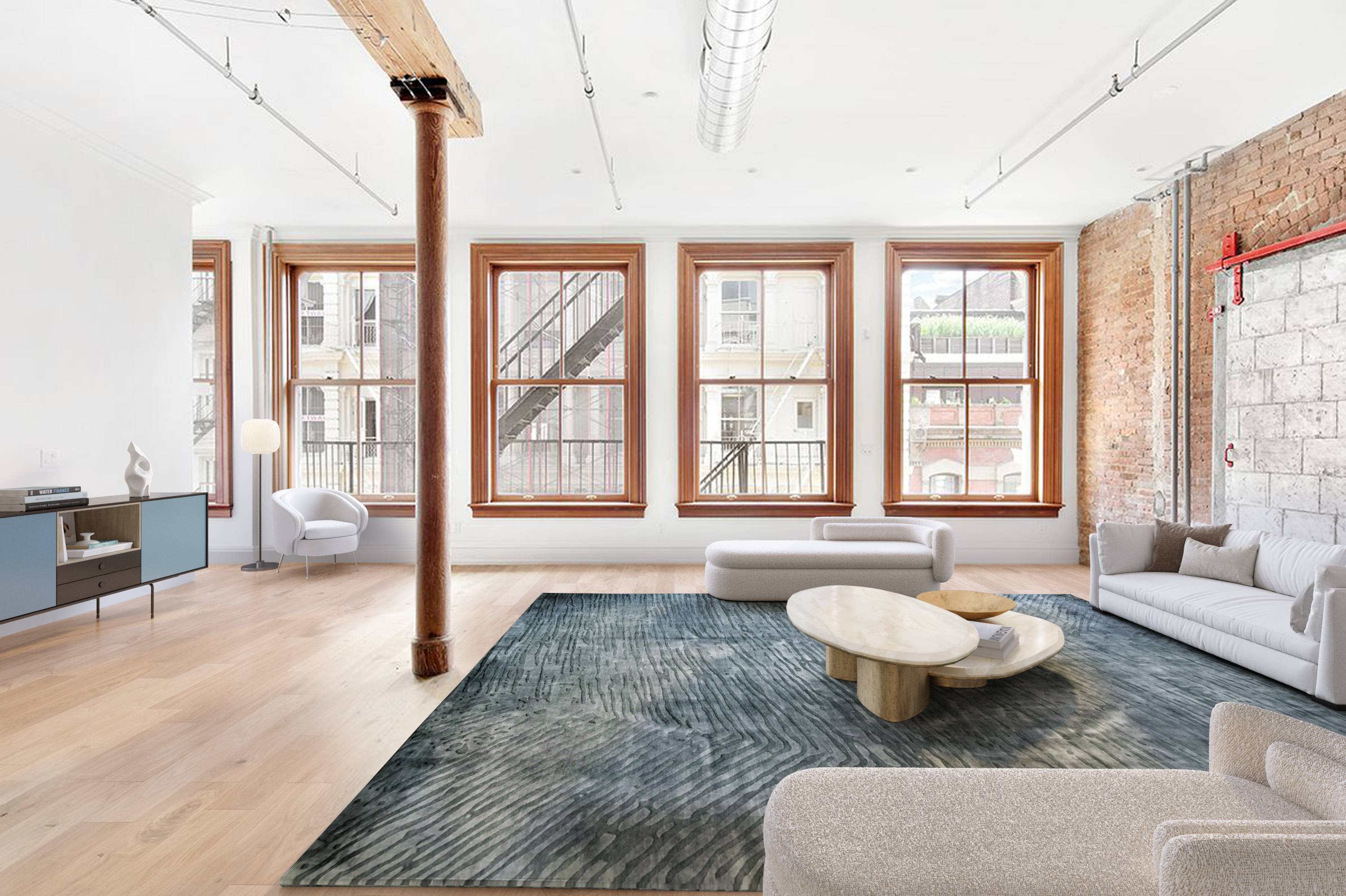 The second floor of 73 Greene Street is an exquisite and authentic 2, 900 square foot, 3 bed and 3.