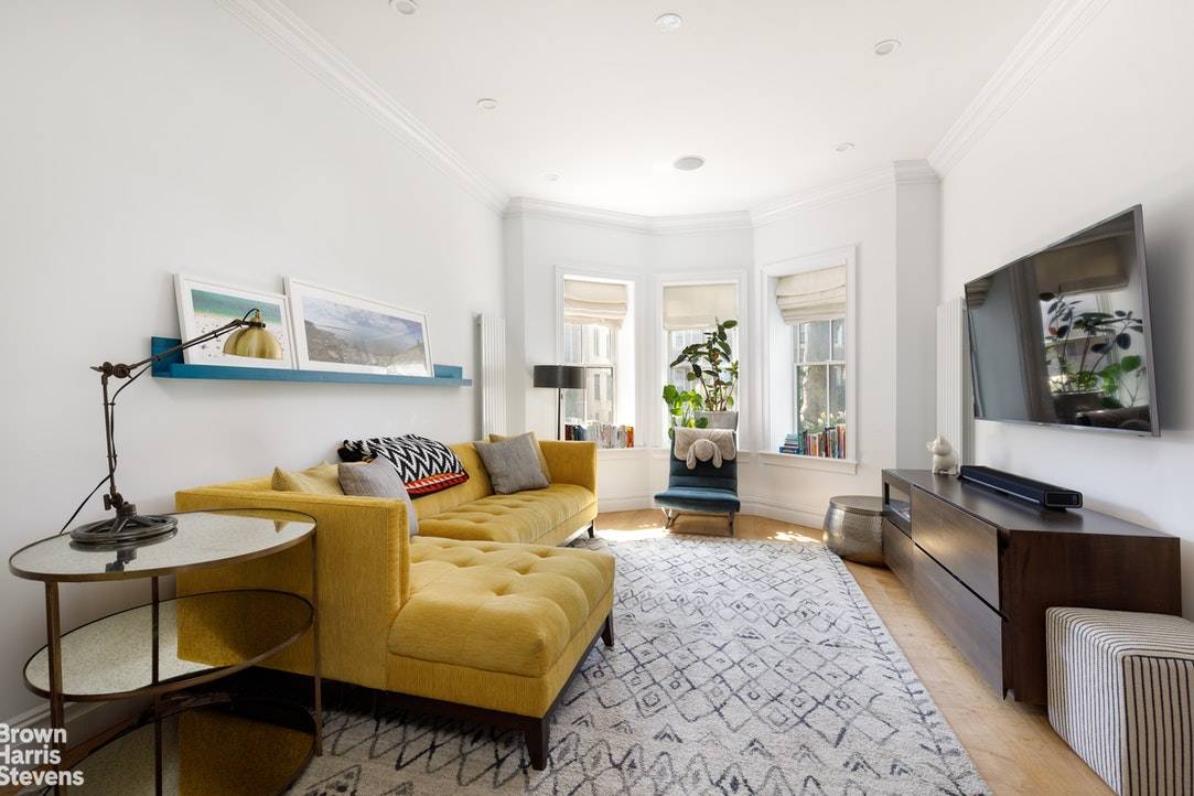 This historic single family townhouse was beautifully redesigned for modern living.