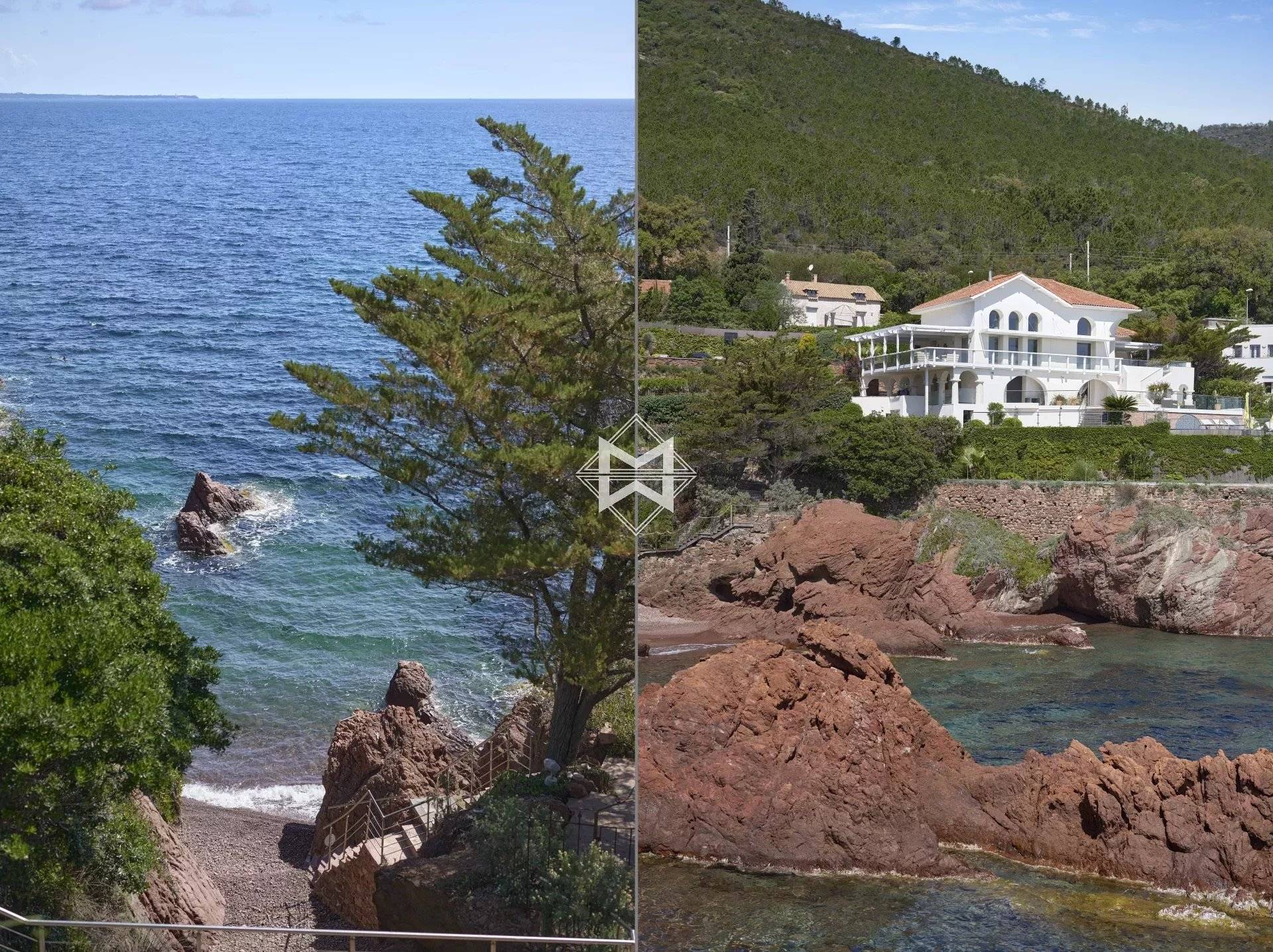 Exceptional location for this waterfront property