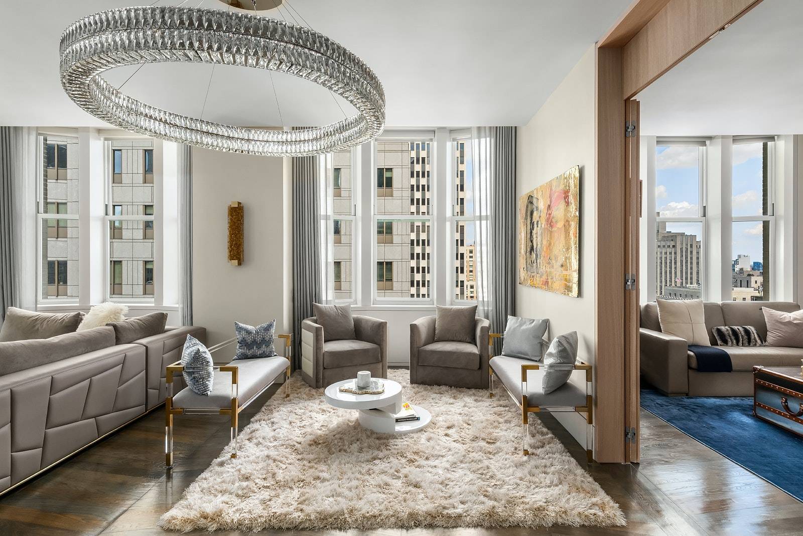 The first and most incredible high floor resale offering at 49 Chambers Street.