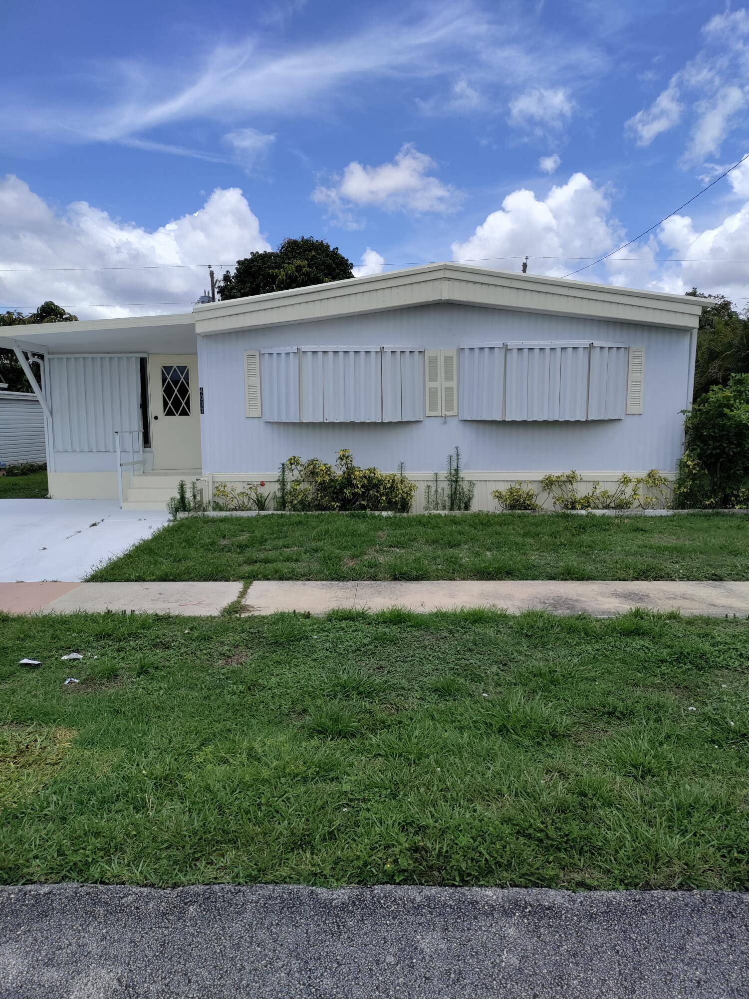 When you buy in Tropical Breeze the deeded lot come with the mobile home.