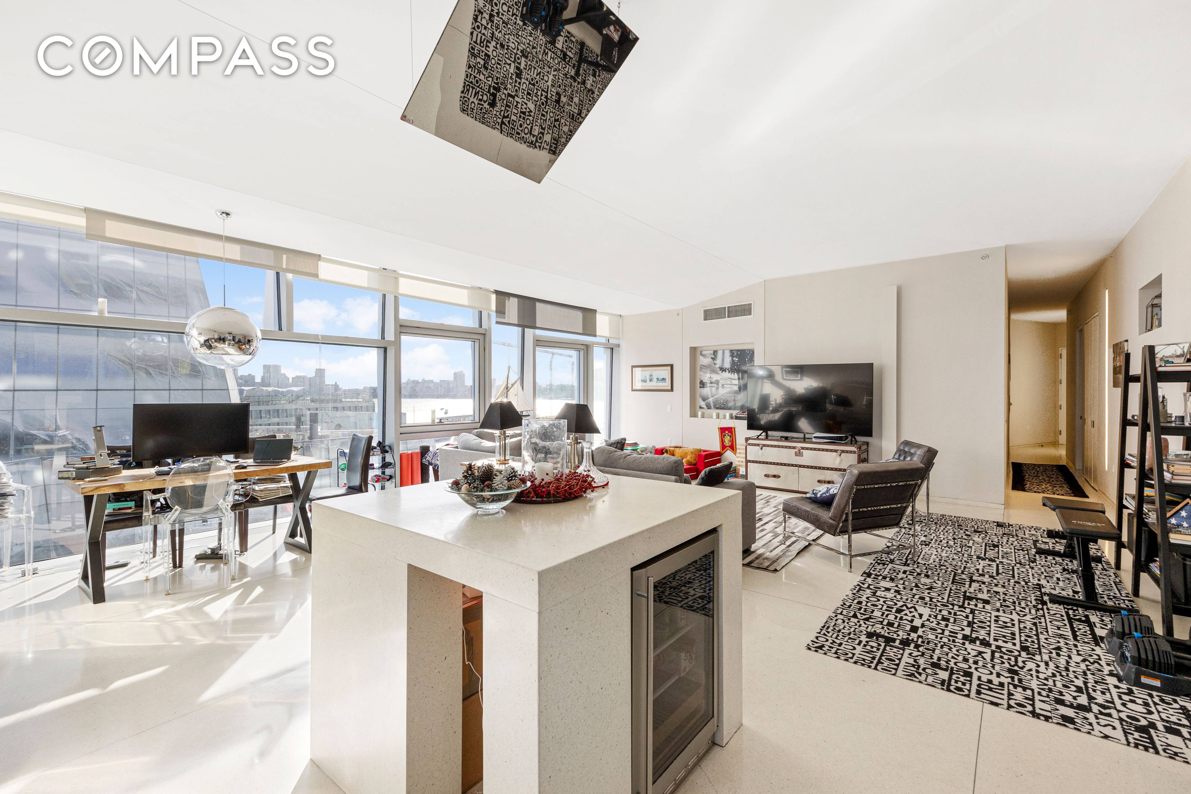 Welcome to Unit 9D at the famed Jean Nouvel masterpiece in the heart of West Chelsea.