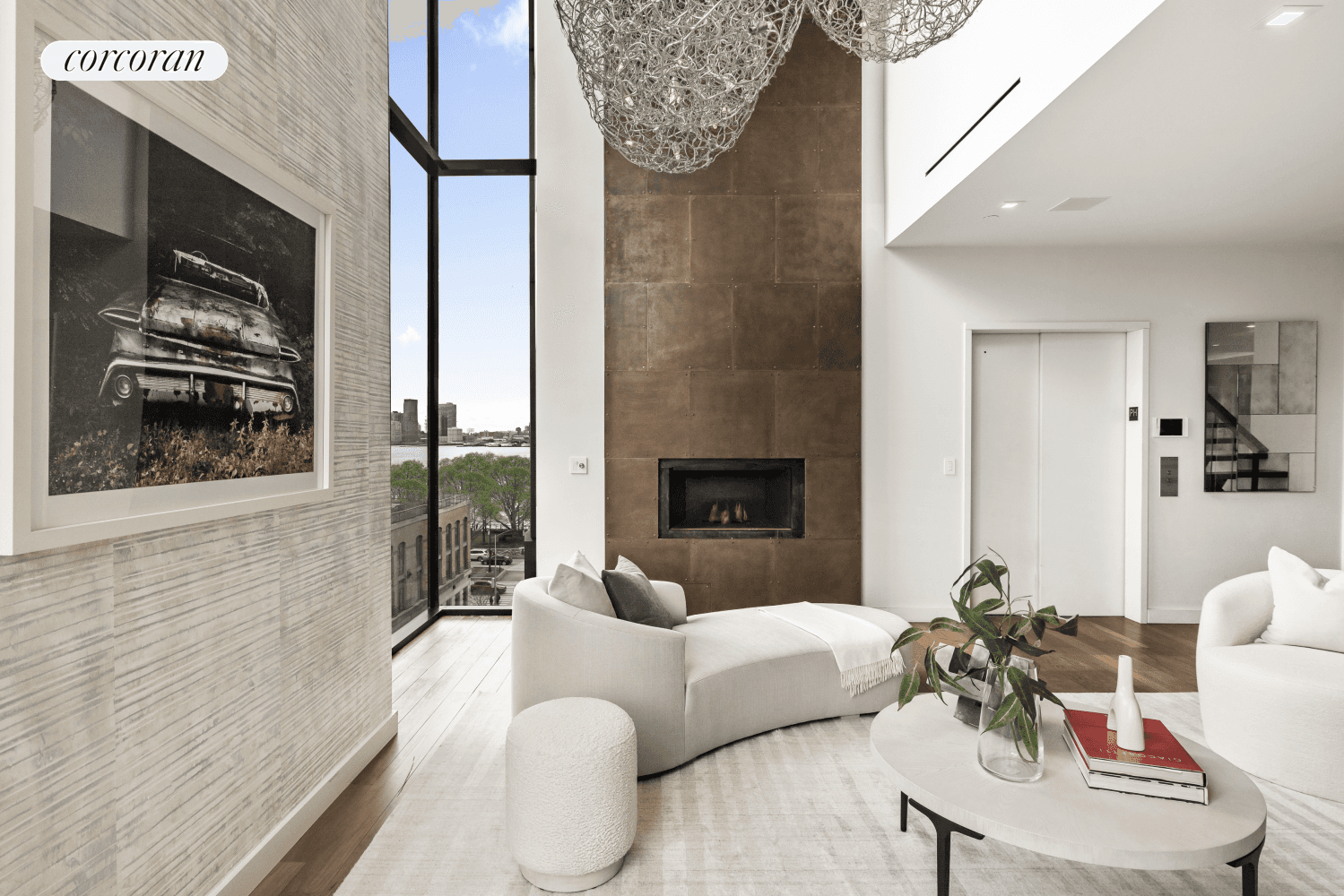 This incredible penthouse located on cobblestoned West 12th street in the West Village features four bedrooms, and four baths in this designer residence with beautifully crafted interiors, two levels of ...