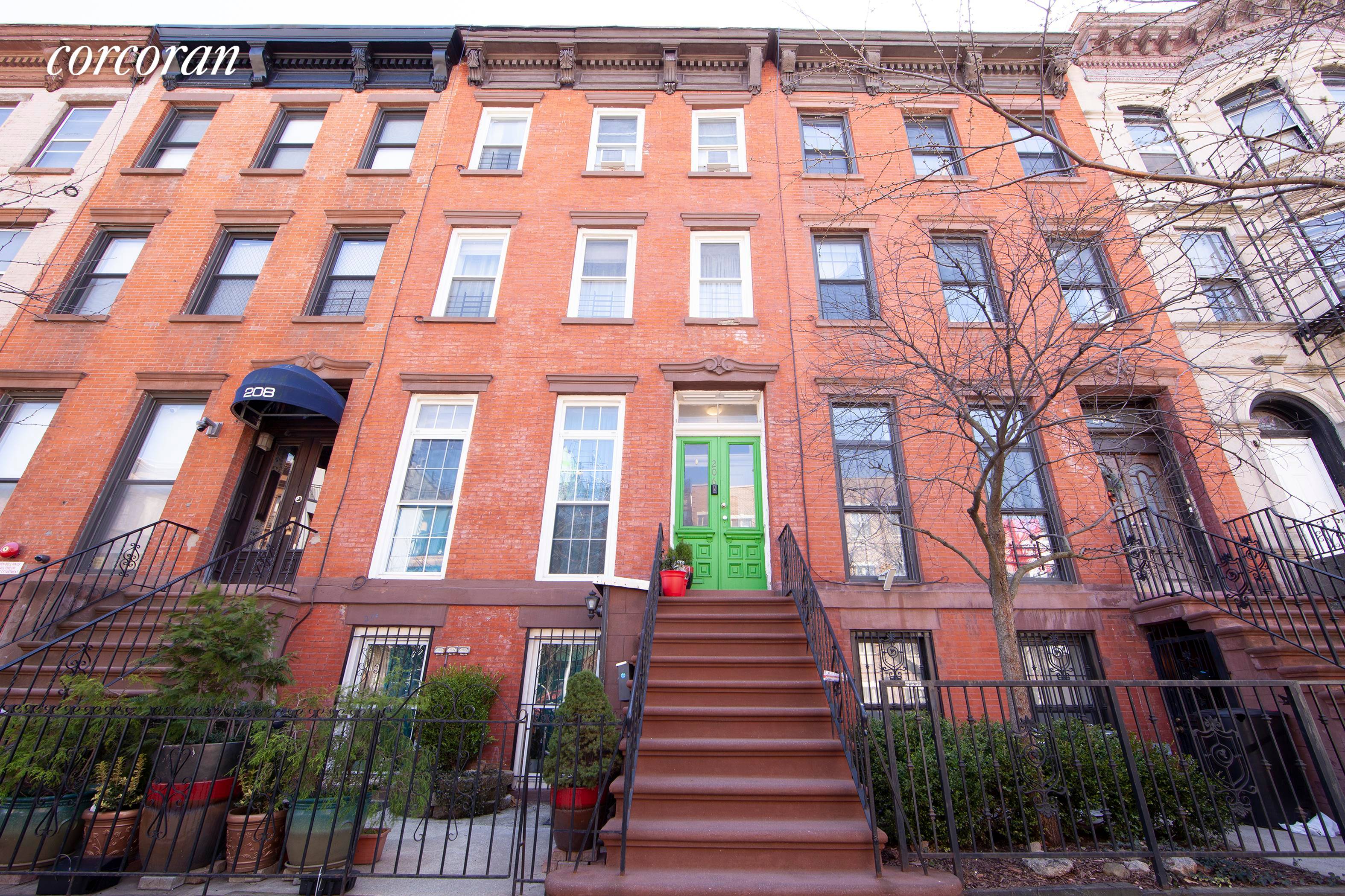 Accepted Offer ! Located on the highly coveted border of Bed Stuy and Clinton Hill, lovely 206 Quincy Street represents the charm of old Brooklyn.