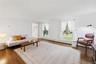 Gleaming hardwood floors