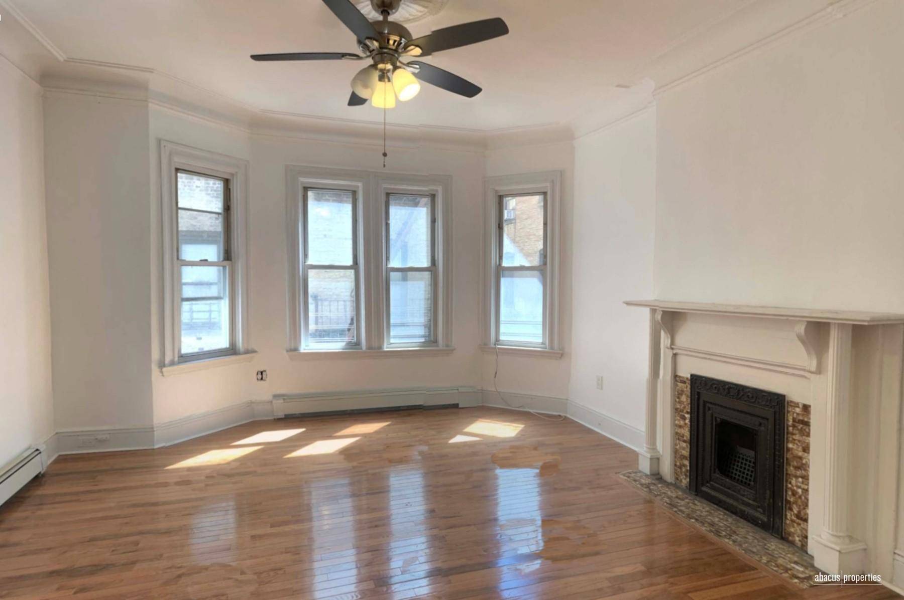 This three bedroom one bath unit is located in a private home in prime Ditmas Park.