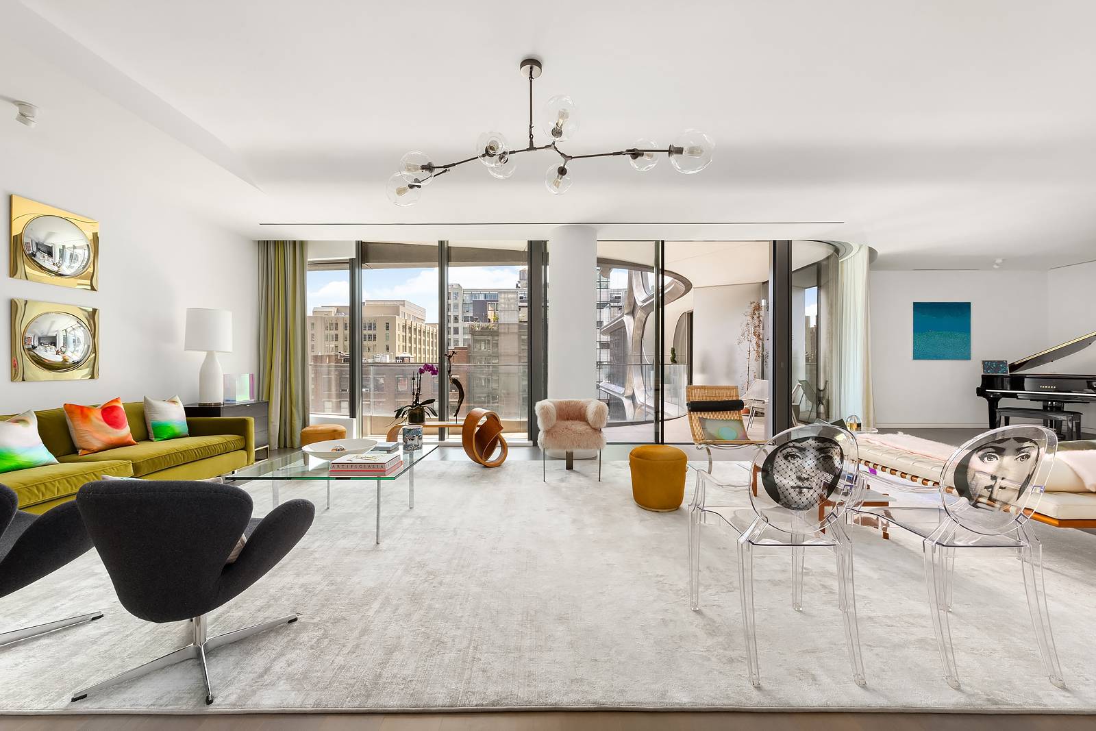 Masterful Zaha Hadid Condo w Balcony, Storage, and Parking Designer finishes and modern elegance abound in this stunning 4 bedroom, 4.