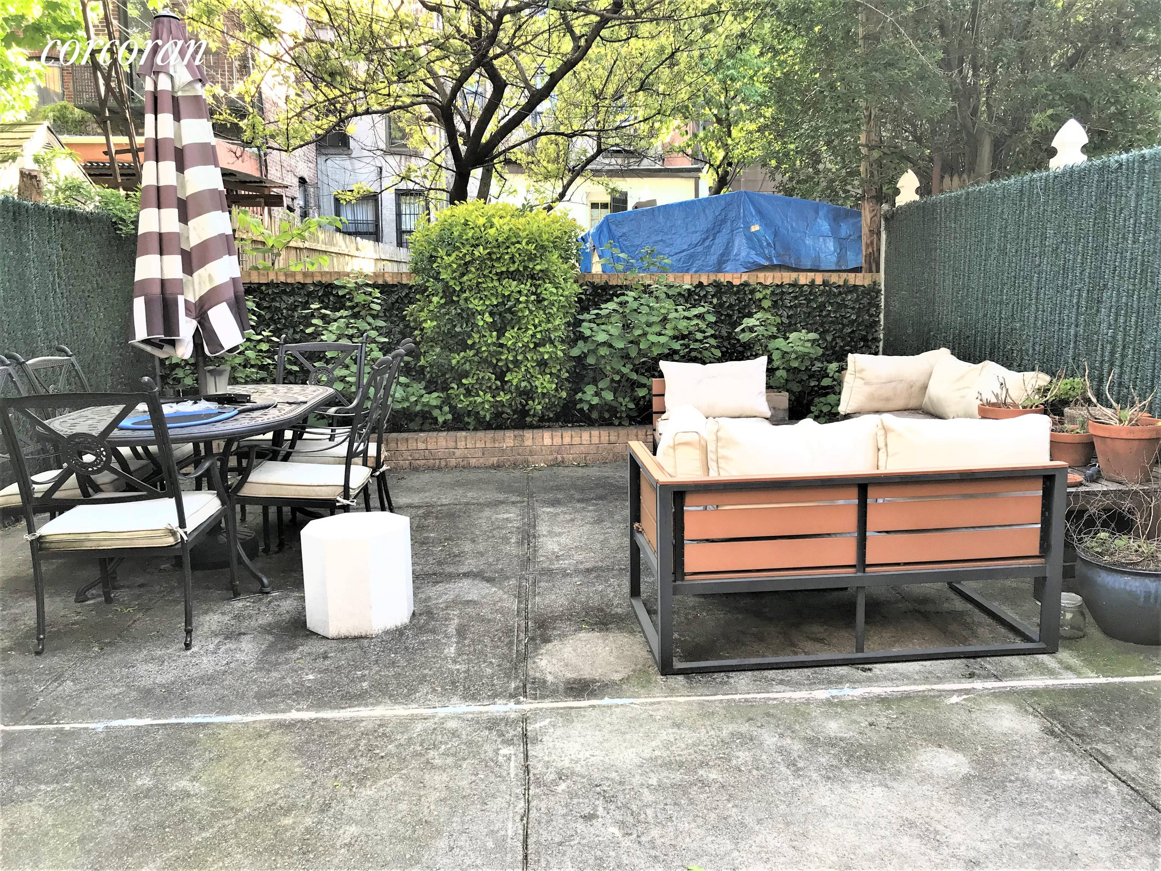 Prime Park Slope Sunny and Spacious 2 Bedroom, 1 Bath with Exclusive Gigantic Backyard Huge Living Room and Dining Room Hardwood Floor Throughout Recessed Lighting Exclusive Gigantic Backyard New HVAC ...