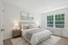 Virtually staged 2nd Bedroom