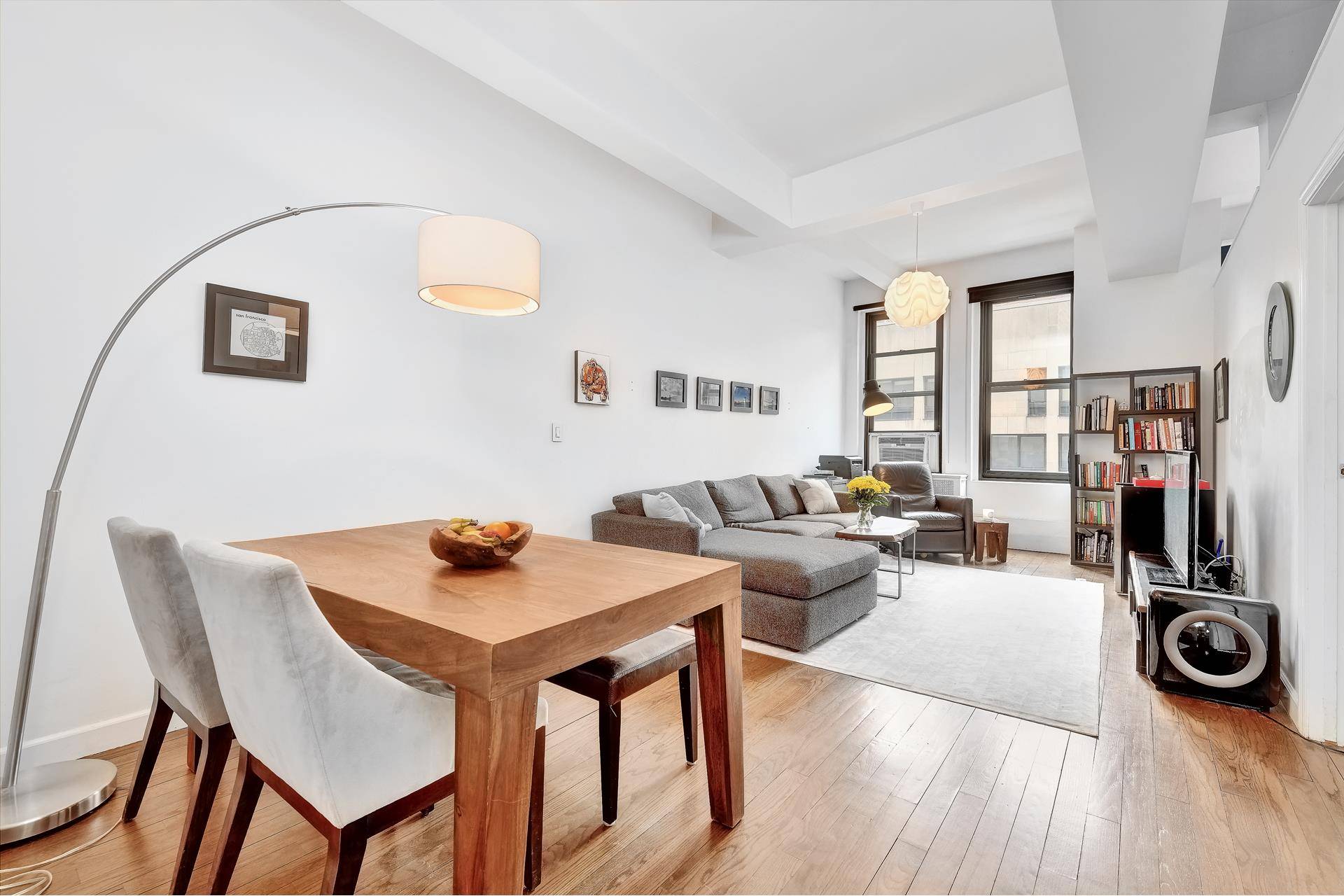 OPEN HOUSE SUNDAY, JUNE 13TH FROM 11AM 12PM BY APPOINTMENT Sun kissed and tranquil one bedroom loft CONDO facing West with beamed, high 11 foot ceilings and a wall of ...